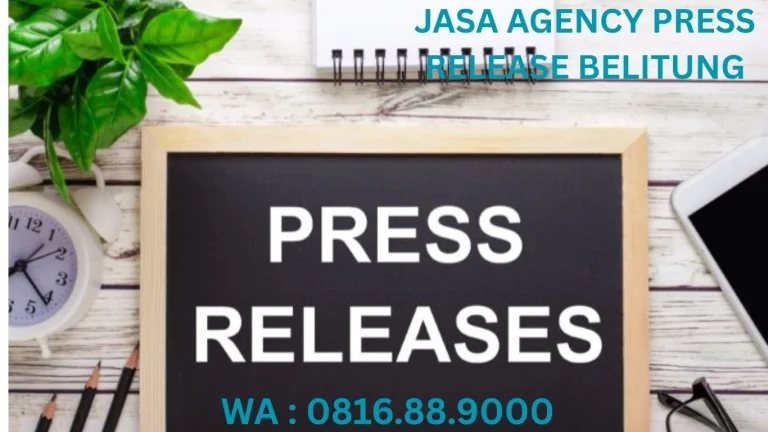 JASA AGENCY PRESS RELEASE BELITUNG