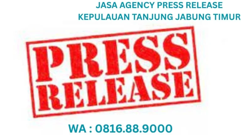 JASA AGENCY PRESS RELEASE TANJUNG JABUNG TIMUR