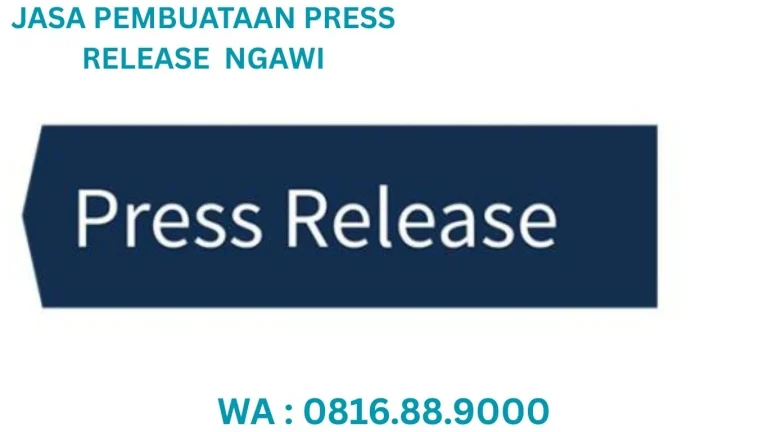JASA PEMBUATAN PRESS RELEASE NGAWI