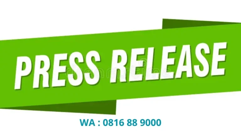 JASA PEMBUATAN PRESS RELEASE KUTAI KARTANEGARA