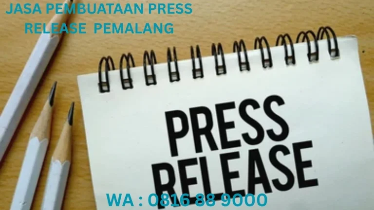 JASA PEMBUATAN PRESS RELEASE PEMALANG