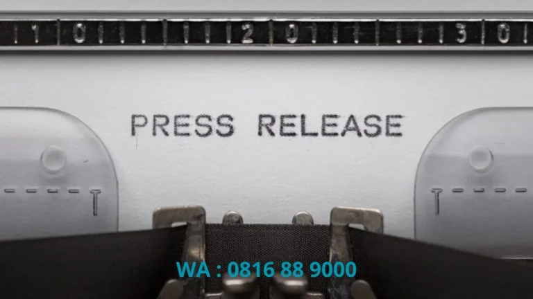 JASA PEMBUATAN PRESS RELEASE PONTIANAK