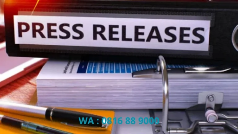 JASA PEMBUATAN PRESS RELEASE SEKADAU