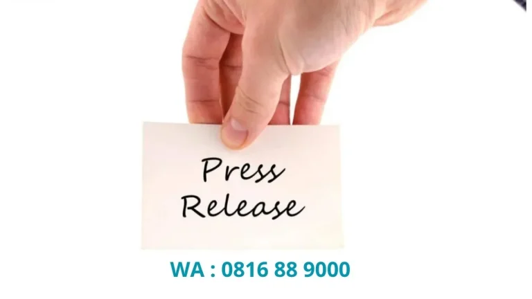 JASA PEMBUATAN PRESS RELEASE WONOGIRI
